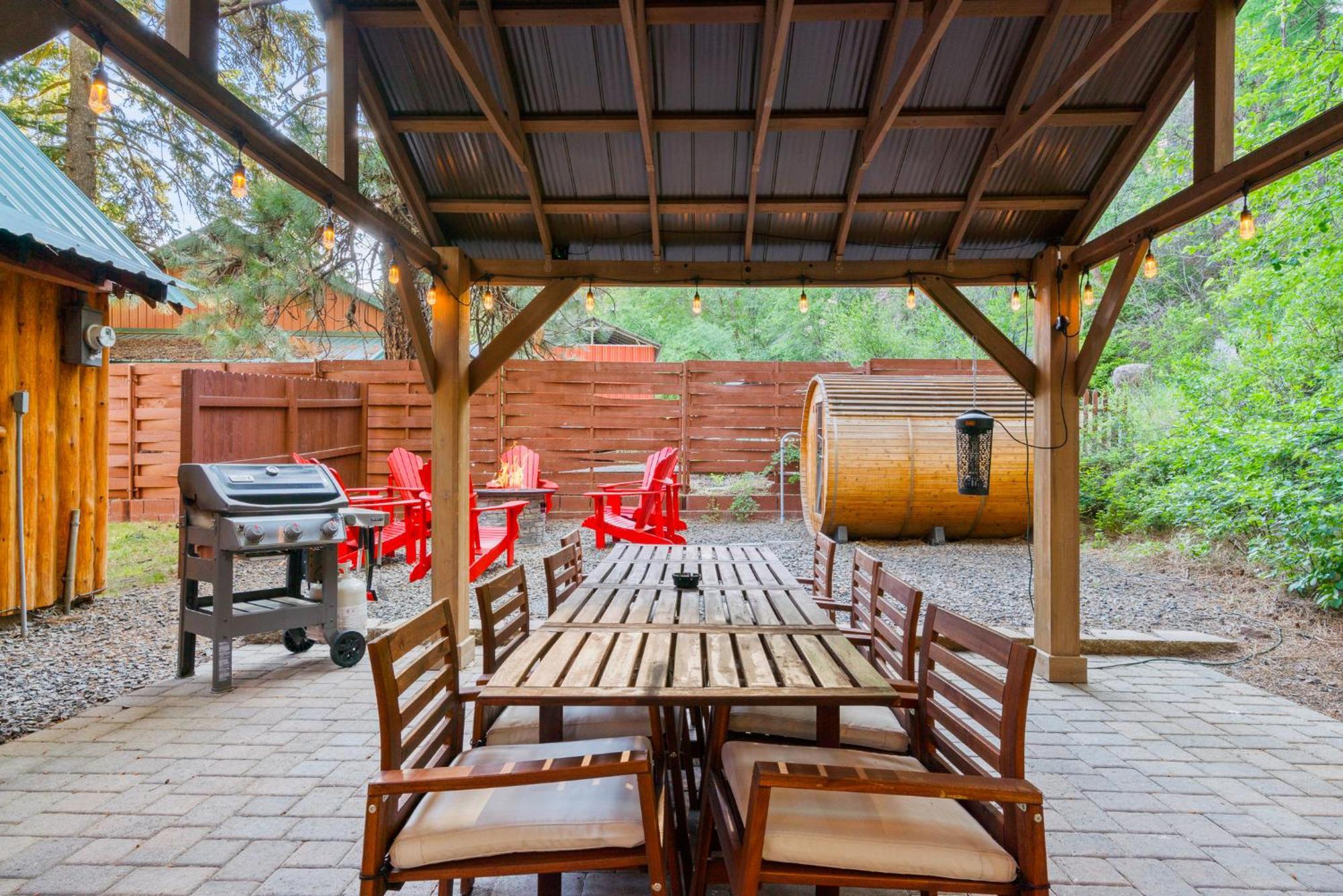 White Pass Log Cabin Luxury Retreat Rimrock Ngoại thất bức ảnh