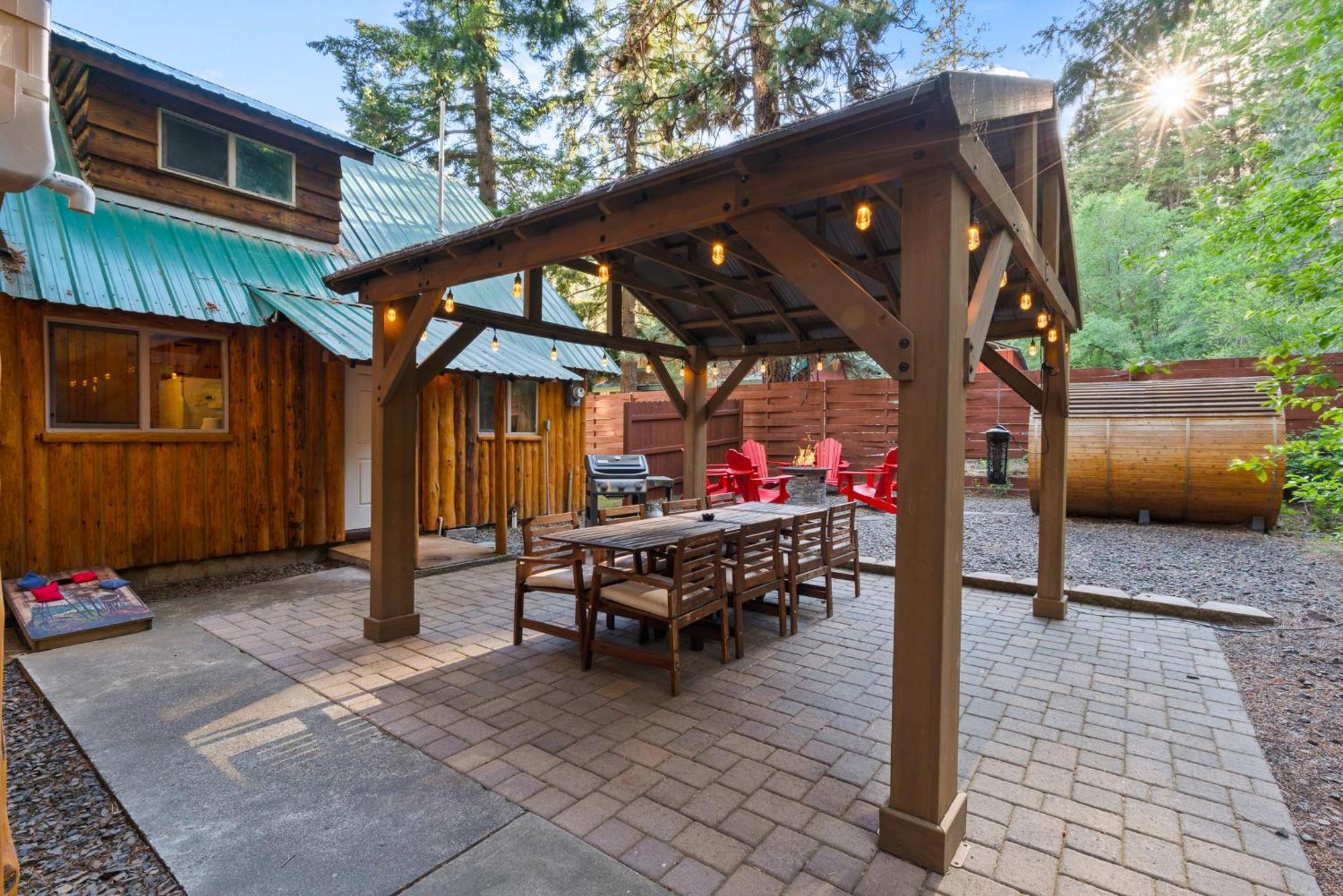 White Pass Log Cabin Luxury Retreat Rimrock Ngoại thất bức ảnh